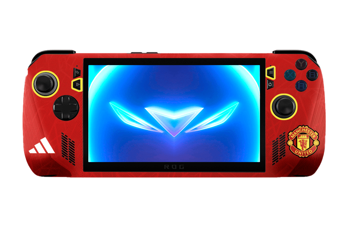 Manchester United Asus Rog Ally X Handheld Gaming Computer Skin