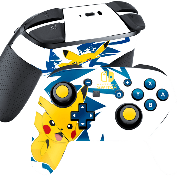 Pokemon Pikachu Skin Nintendo Switch Pro Controller Xonebrand