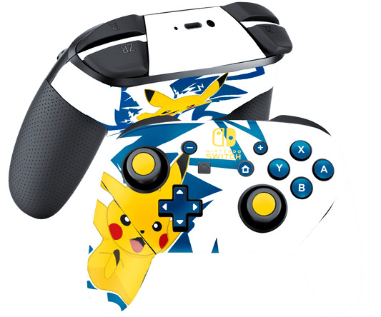 Pokemon Pikachu Skin Nintendo Switch Pro Controller Xonebrand
