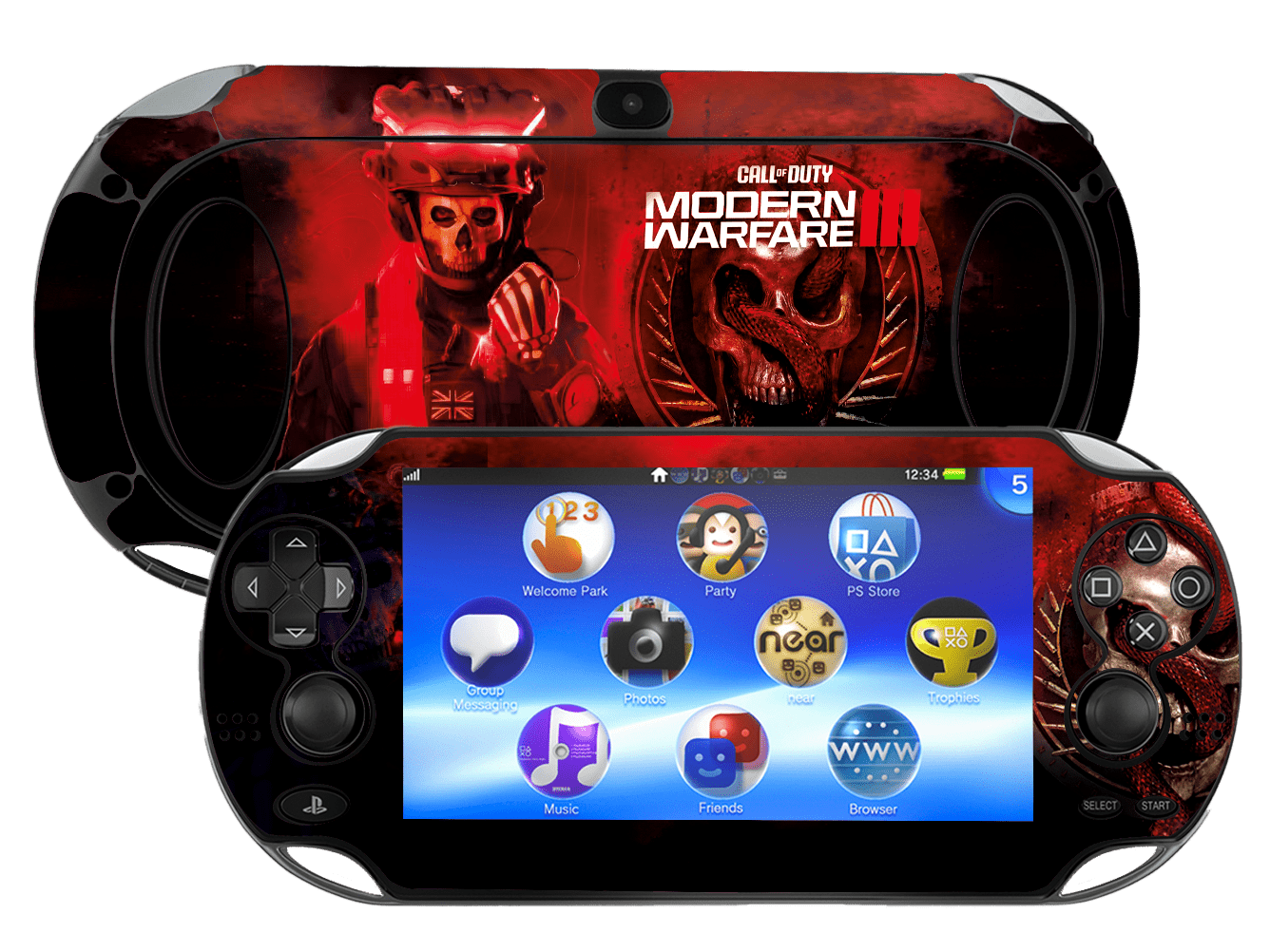 Call of Duty Modern Warfare III Skin Playstation Portable PSVita Fat Xonebrand