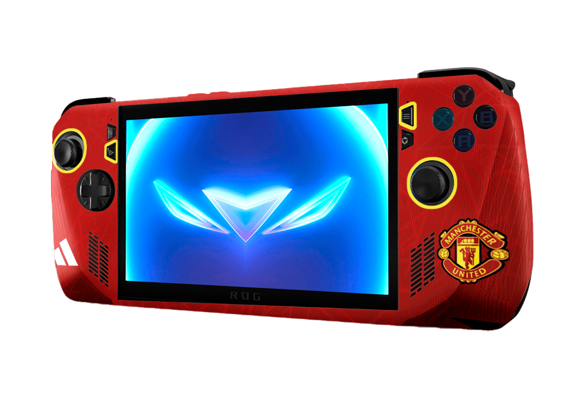 Manchester United Asus Rog Ally X Handheld Gaming Computer Skin