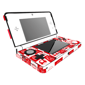 Mario Bros White Nintendo 3DS Skin