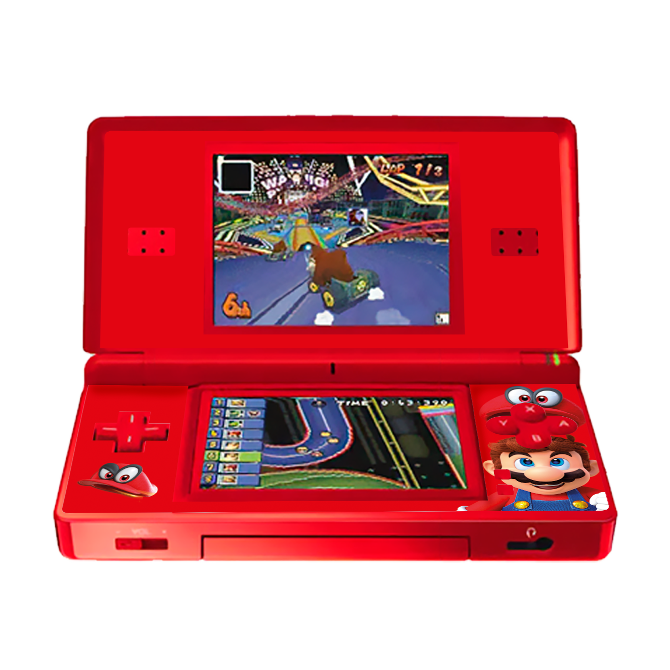 Super Mario Odyssey Skin Nintendo DS Lite