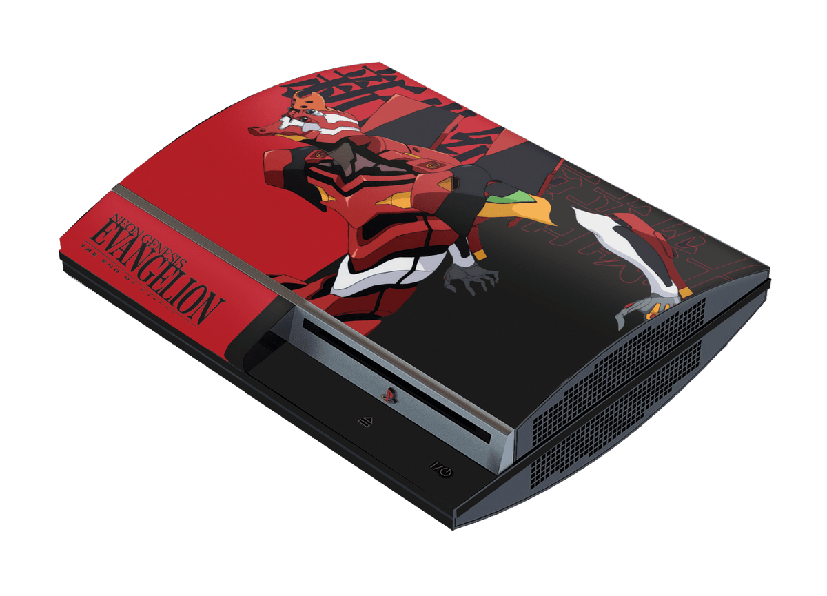 Evangelion eva 02 Skin Playstation 3 Fat Xonebrand