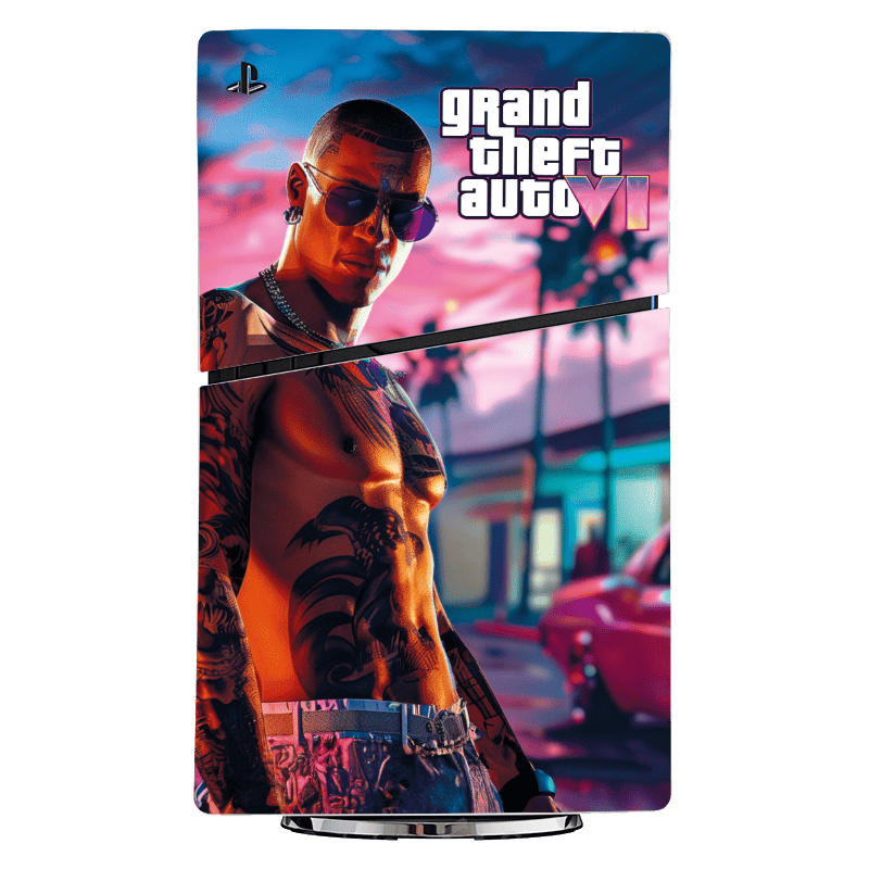 GTA VI PS5 Slim Bundle Skin