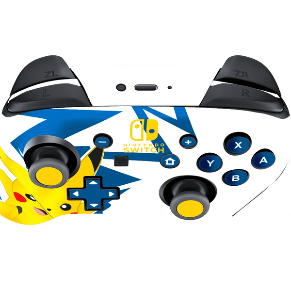 Pokemon Pikachu Skin Nintendo Switch Pro Controller Xonebrand