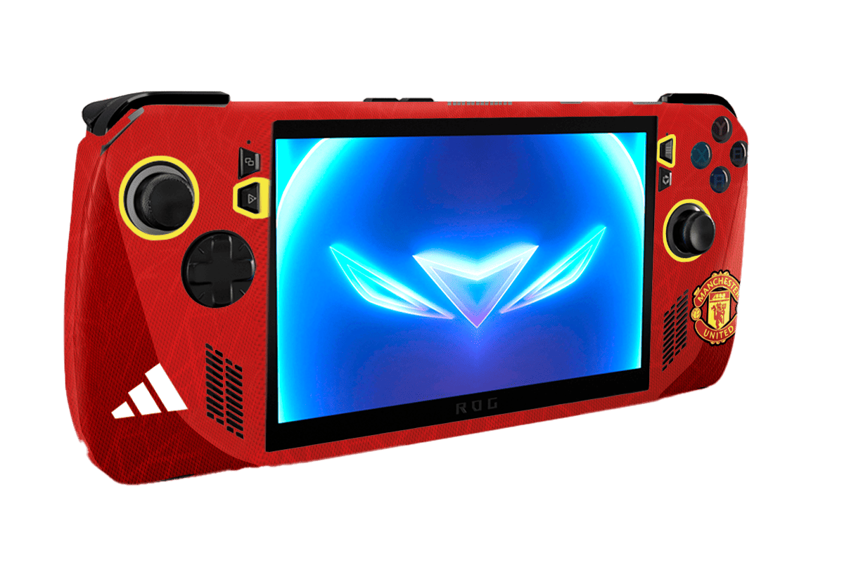 Manchester United Asus Rog Ally X Handheld Gaming Computer Skin