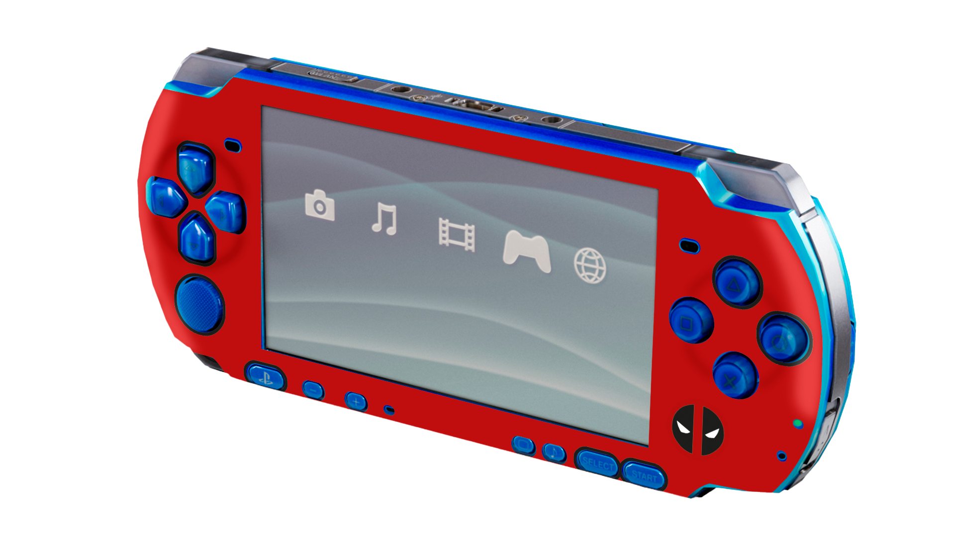 Deadpool PSP portátil para juegos Bundle Skin