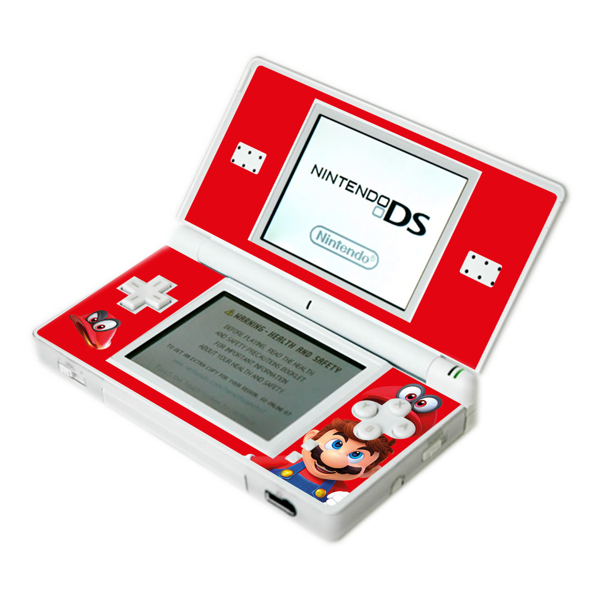 Super Mario Odyssey Skin Nintendo DS Lite Xonebrand
