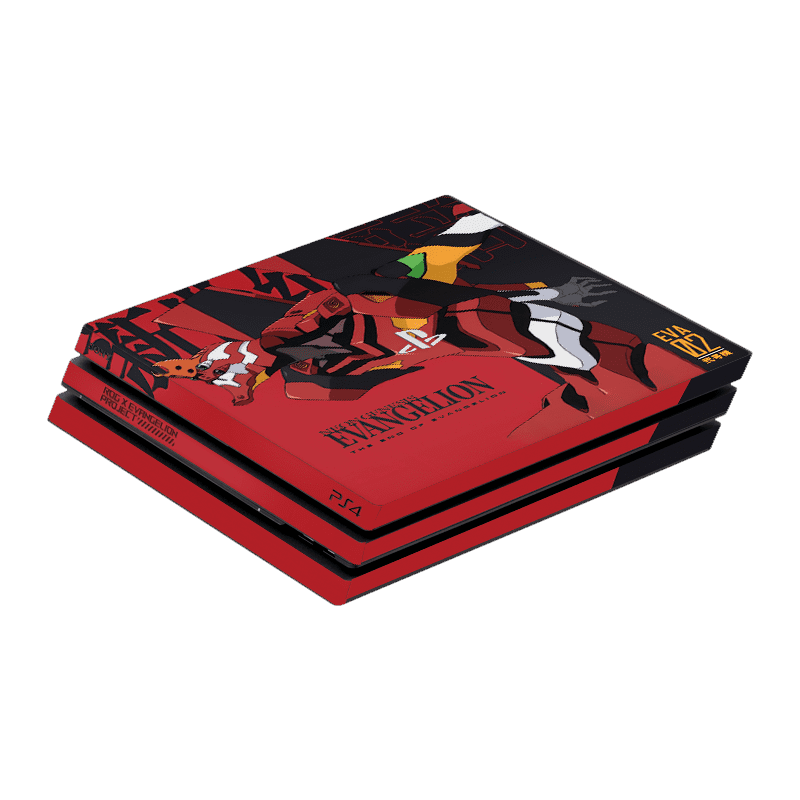 Evangelion Eva-02 PS4 Pro Bundle Skin