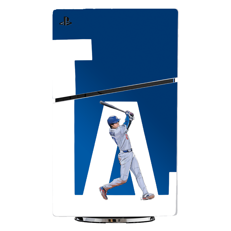 Los Angeles Dodgers Skin Playstation 5 Slim Xonebrand