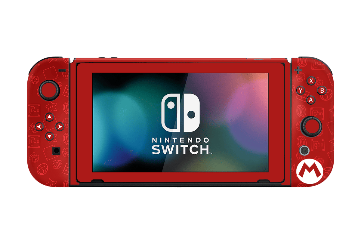 Mario Bros Skin Nintendo Switch (2017) Xonebrand