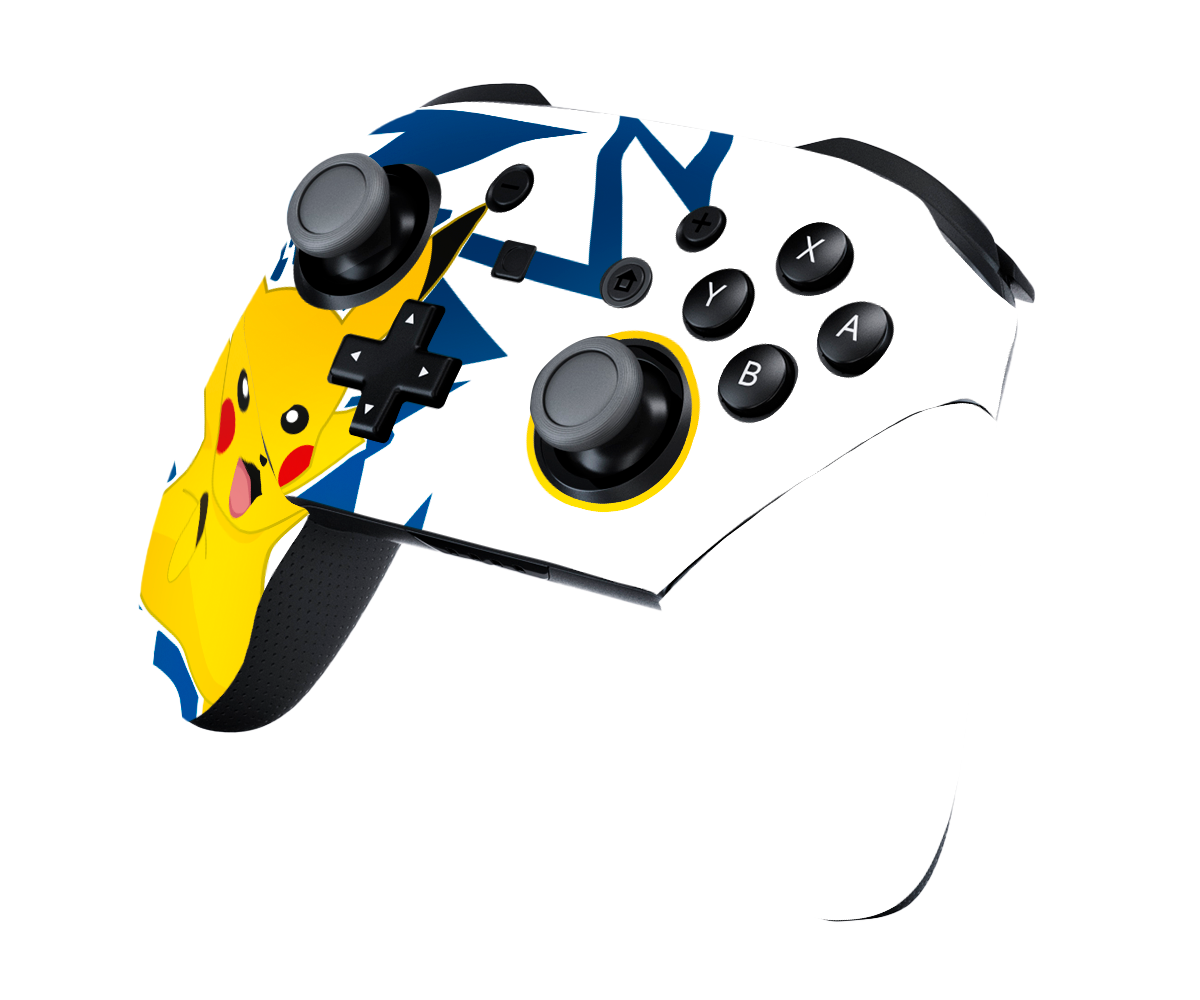 Pokemon Pikachu Skin Nintendo Switch Pro Controller