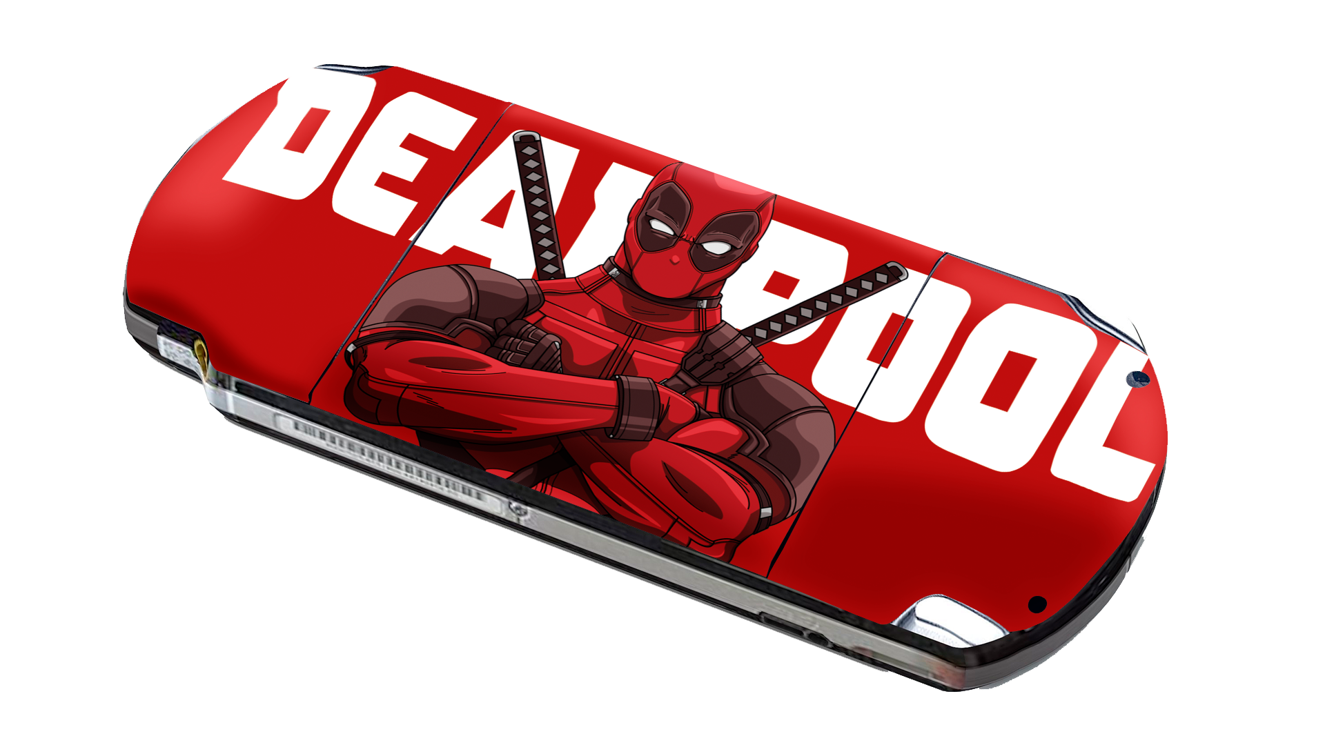 Deadpool PSP Handheld Gaming Bundle Skin