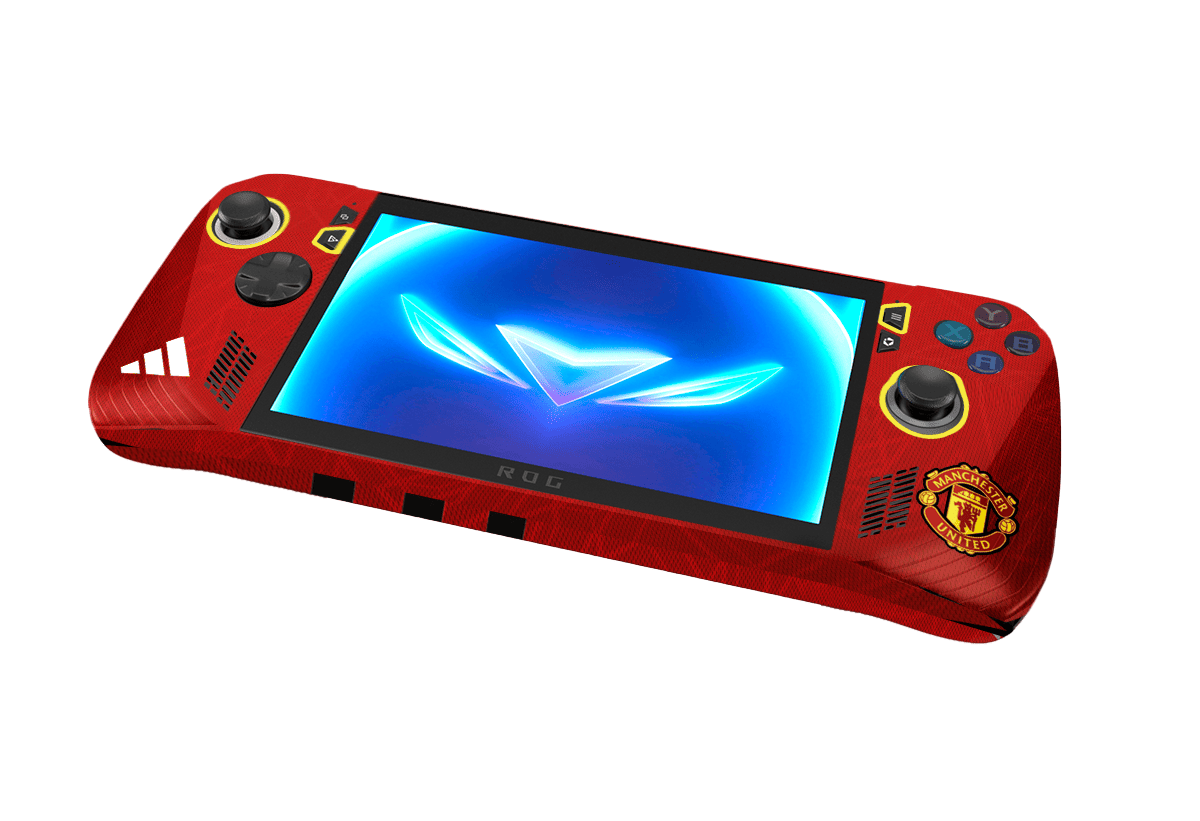 Manchester United Asus Rog Ally X Handheld Gaming Computer Skin