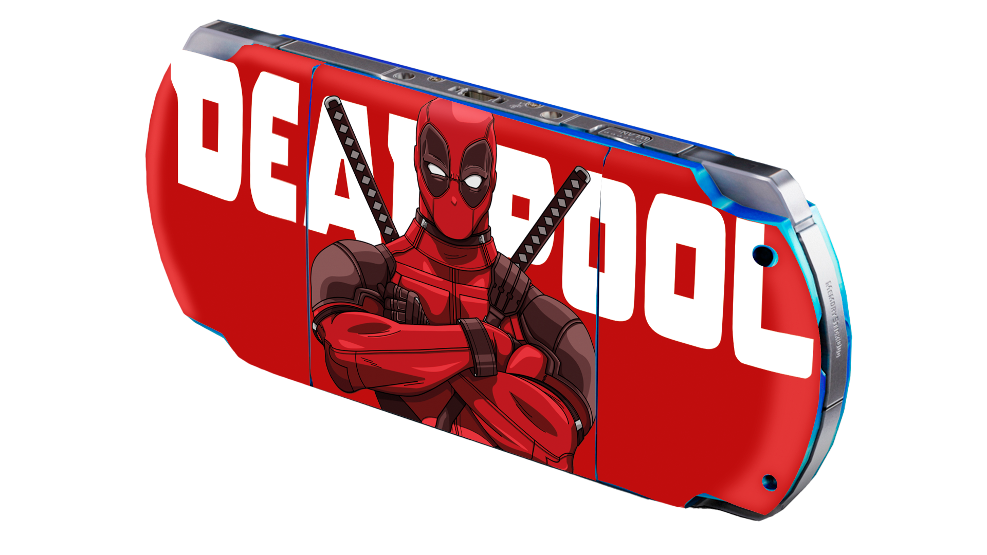 Deadpool PSP Handheld Gaming Bundle Skin