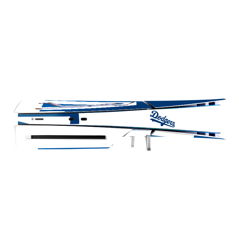 Los Angeles Dodgers Skin Playstation 5 Slim Xonebrand