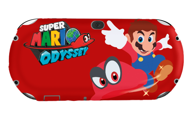Mario Odyssey Skin Playstation Portable PSVita Slim Xonebrand