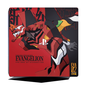 Evangelion Eva-02 PS4 Pro Bundle Skin