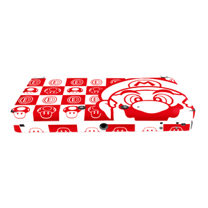 Mario Bros White Nintendo 3DS Skin