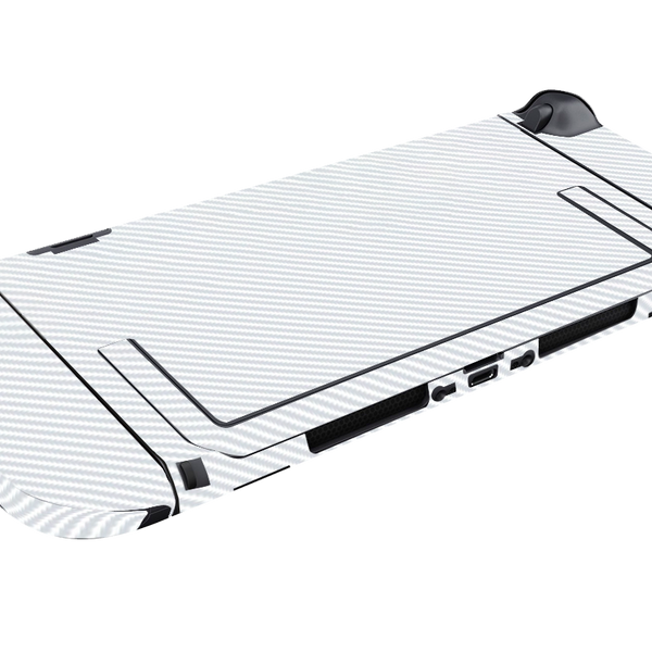 Fibra Carbono Blanco Skin Nintendo Switch 2 (2025)