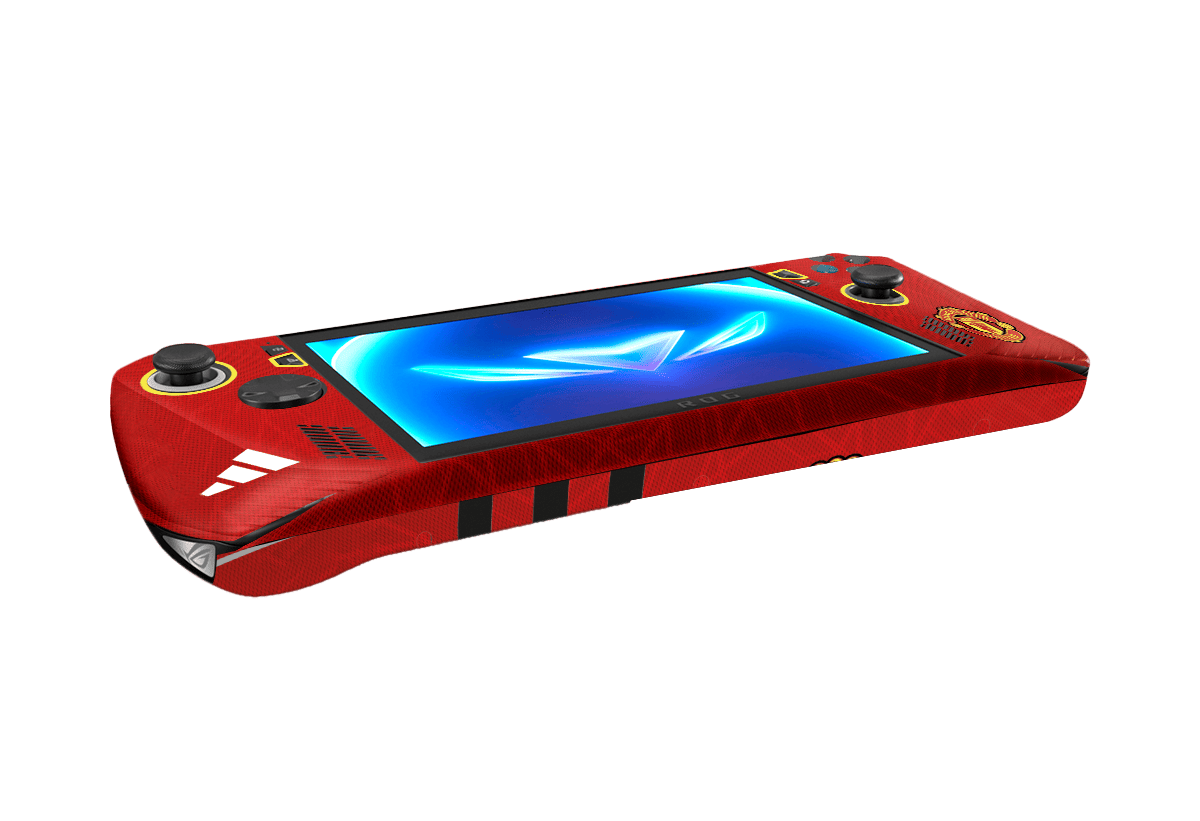 Manchester United Asus Rog Ally X Handheld Gaming Computer Skin