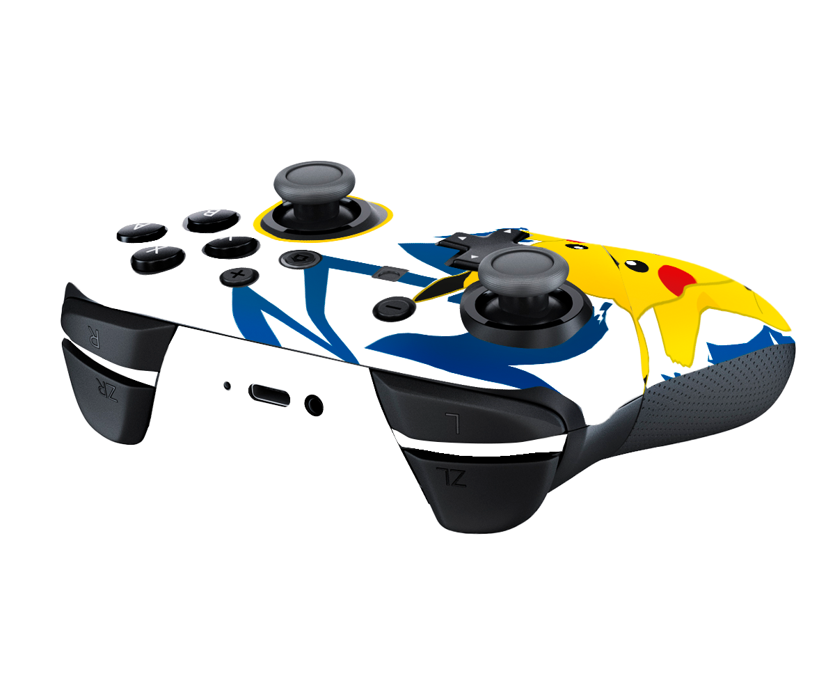 Pokemon Pikachu Skin Nintendo Switch Pro Controller