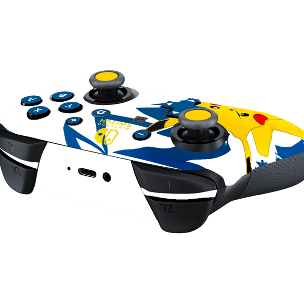 Pokemon Pikachu Skin Nintendo Switch Pro Controller Xonebrand