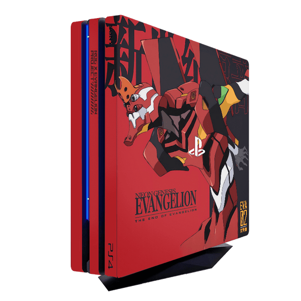 Evangelion Eva 02 Skin Playstation 4 Pro