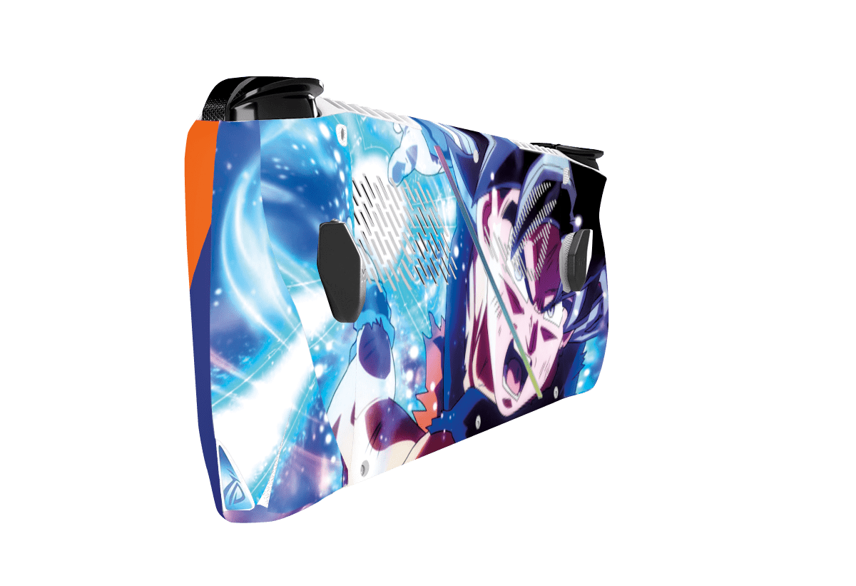 Dragon Ball Goku Asus Rog Ally Handheld Gaming Computer Skin