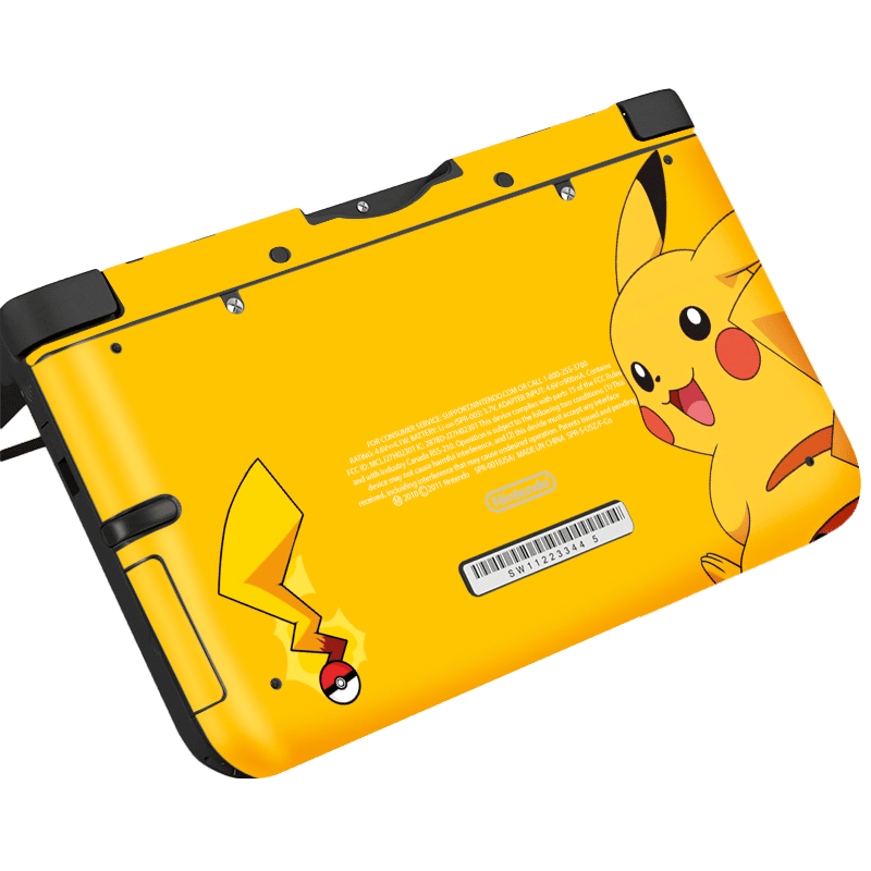 Pokemon Pikachu Nintendo 3DS XL 2015 Skin