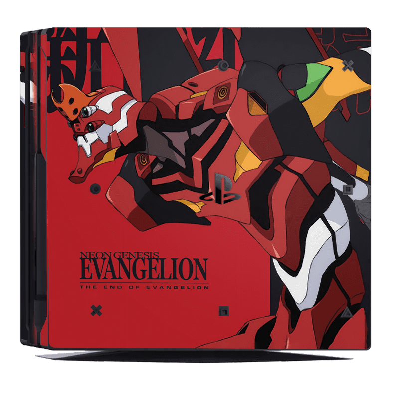 Evangelion Eva-02 PS4 Pro Bundle Skin