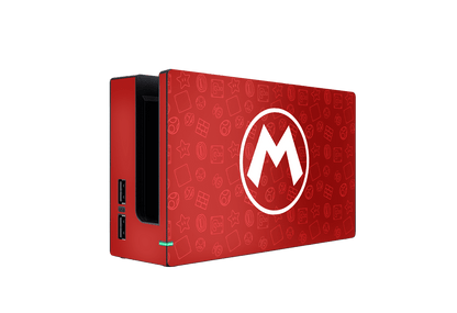 Super Mario Icon Nintendo Switch Skin