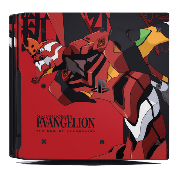 Evangelion Eva 02 Skin Playstation 4 Pro