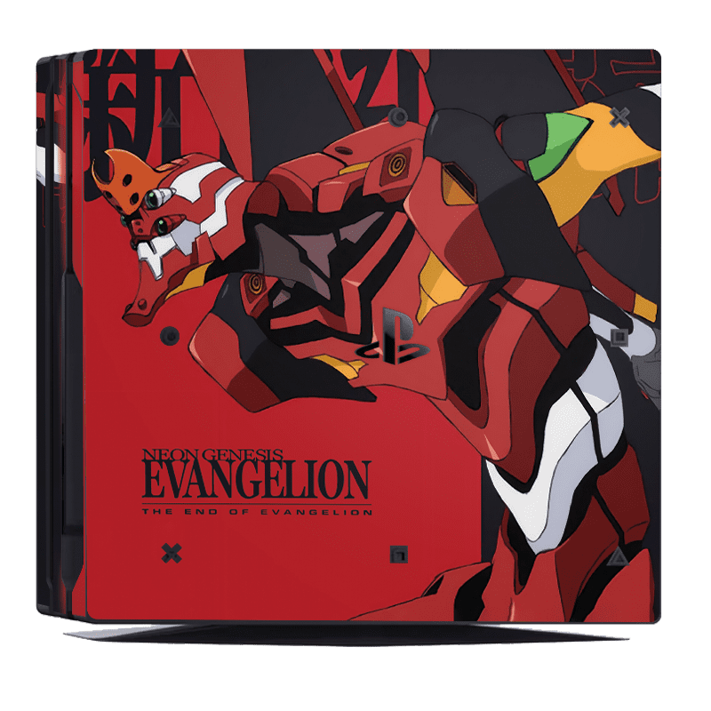 Evangelion Eva 02 Skin Playstation 4 Pro
