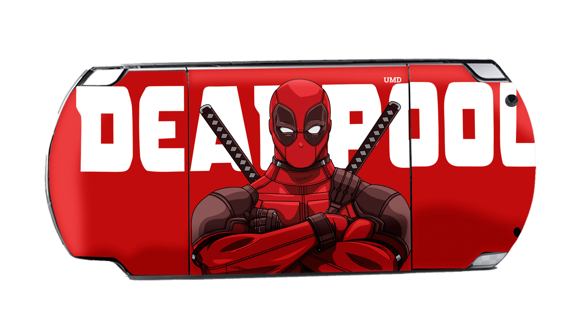 Deadpool Skin Playstation Portable (PSP) Xonebrand