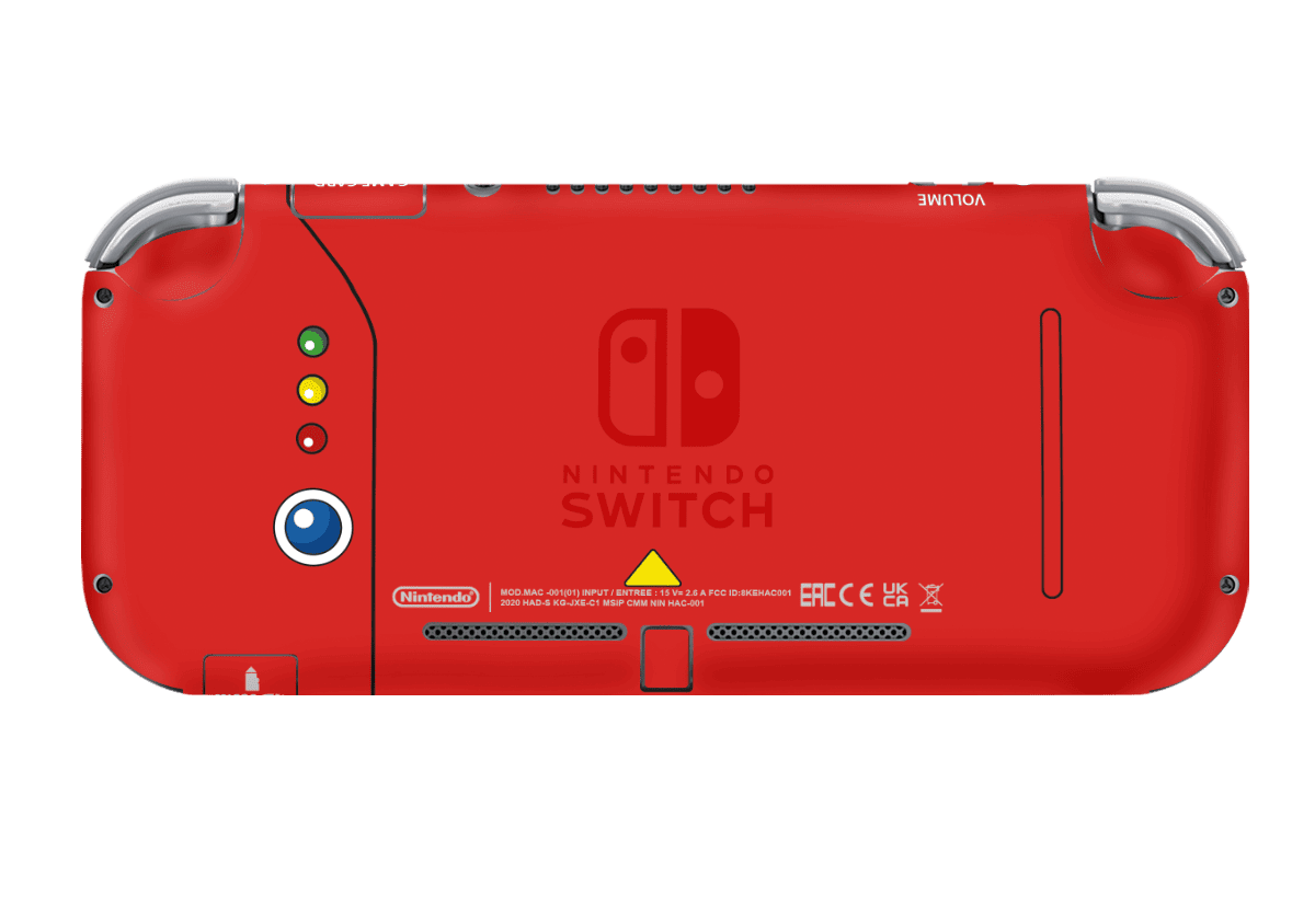 Pokemon Pokedex Skin Nintendo Switch Lite Xonebrand