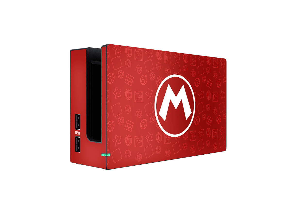 Mario Bros Skin Nintendo Switch (2017) Xonebrand