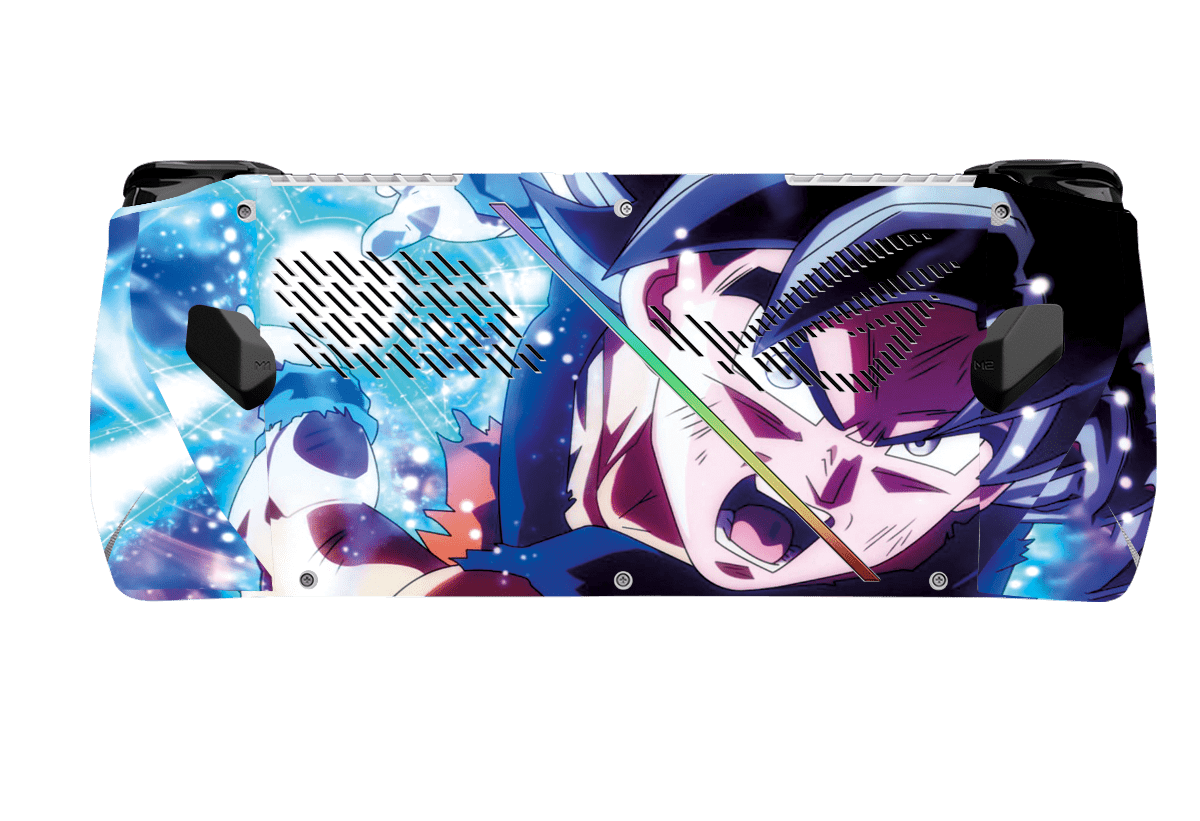 Dragon Ball Goku Asus Rog Ally Handheld Gaming Computer Skin