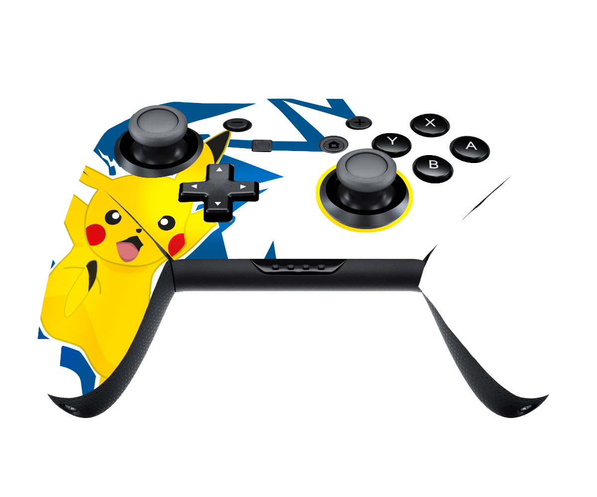 Pokemon Pikachu Skin Nintendo Switch Pro Controller