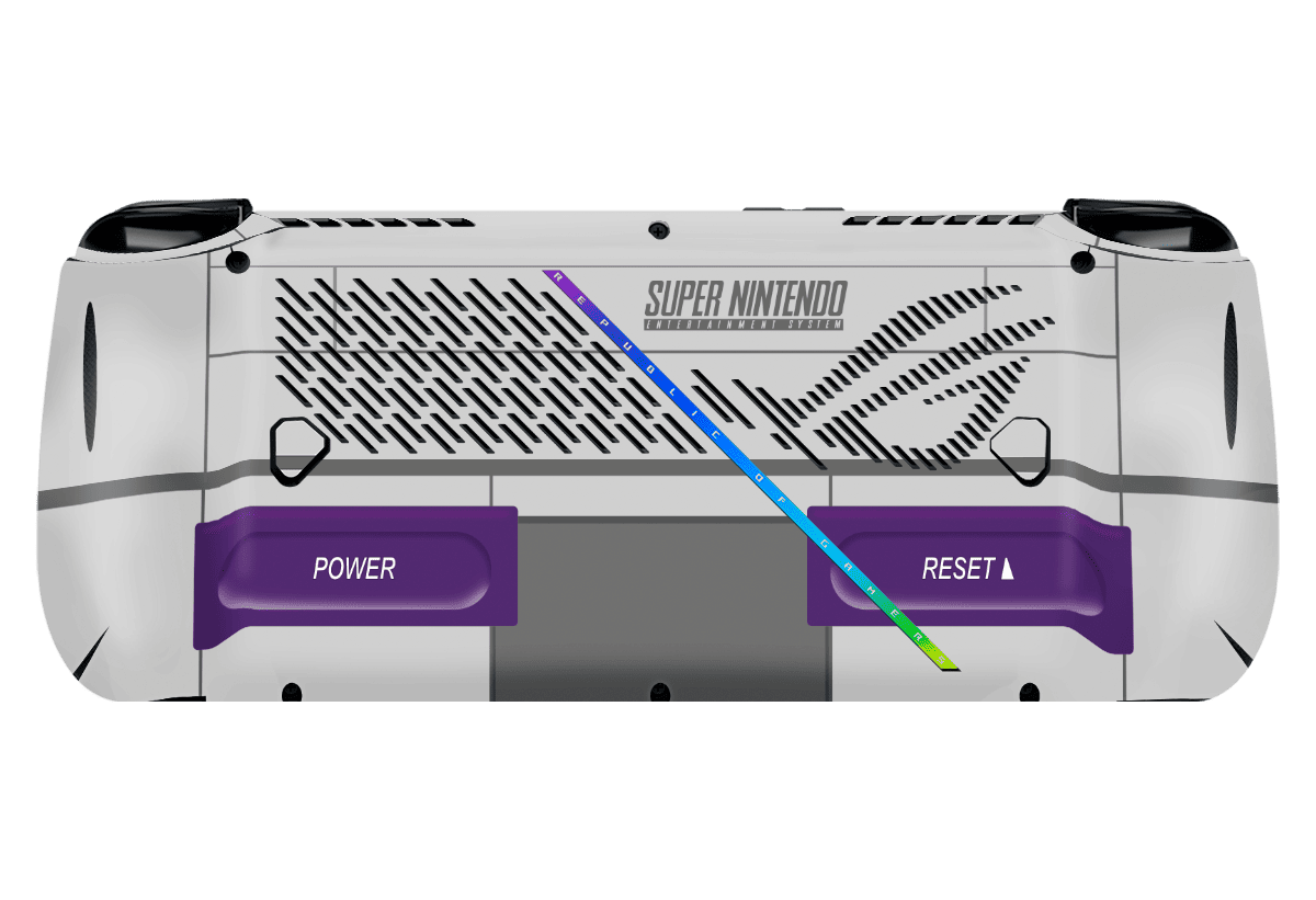 Skin para ASUS Rog Ally X edición SNES – Xonebrand