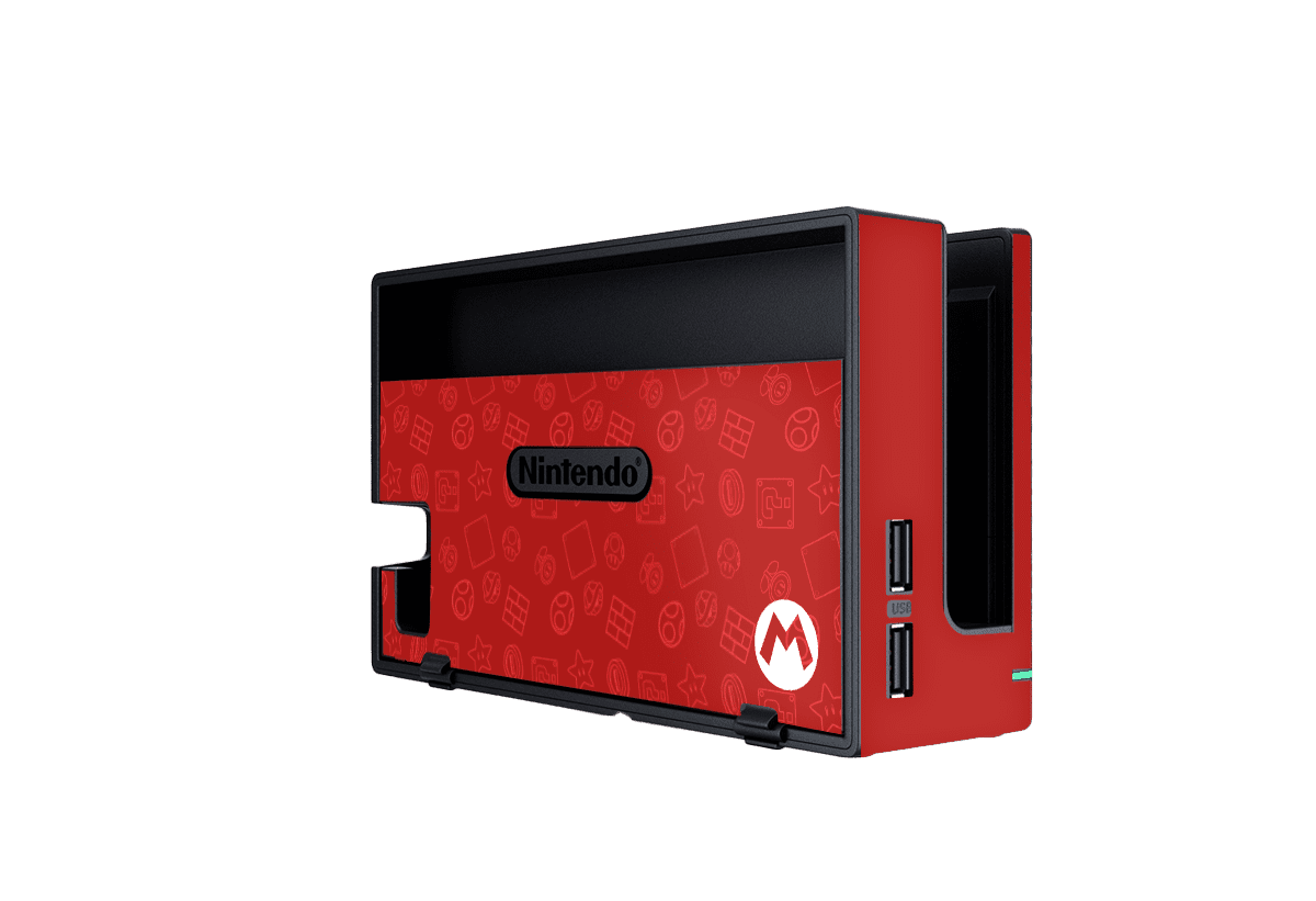 Super Mario Icon Nintendo Switch Skin