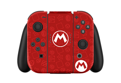 Super Mario Icon Nintendo Switch Skin