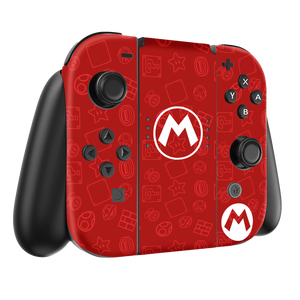 Super Mario Icon Nintendo Switch Skin