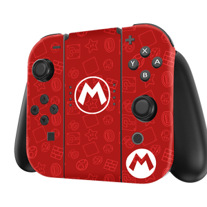 Super Mario Icon Nintendo Switch Skin