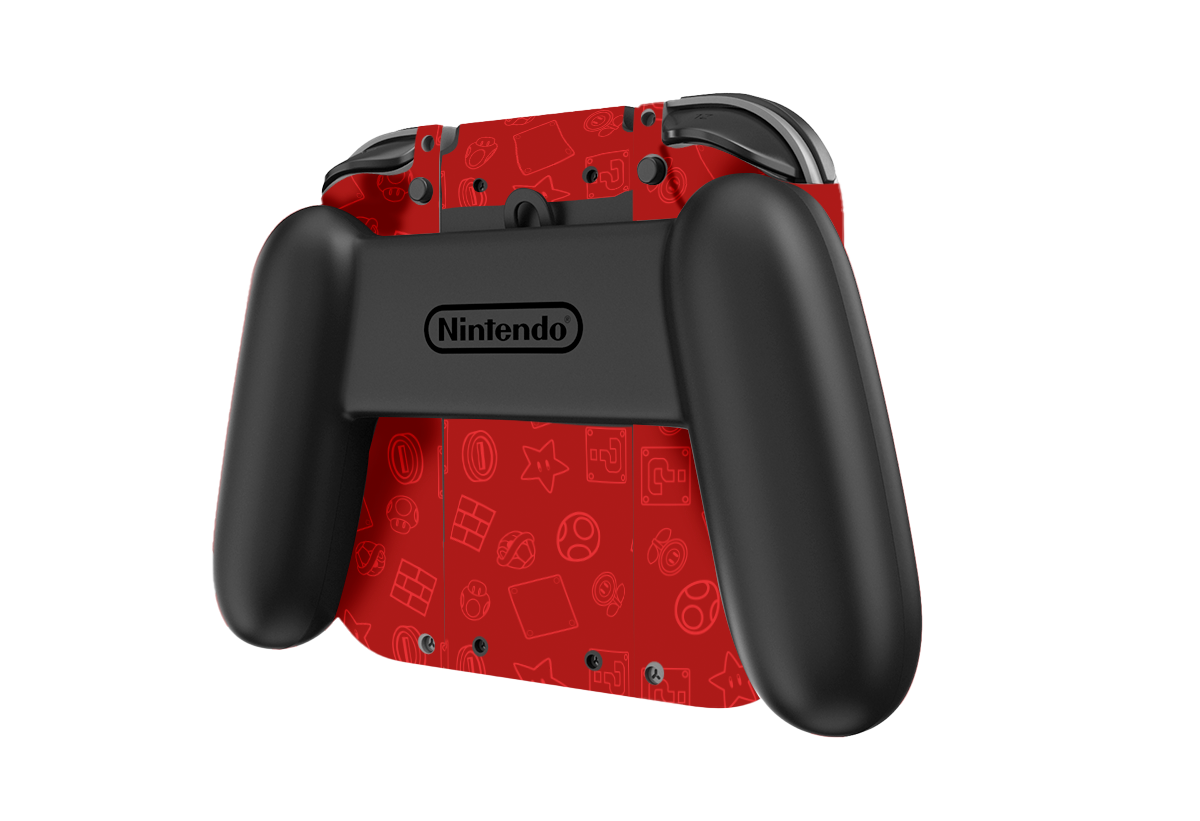 Super Mario Icon Nintendo Switch Skin