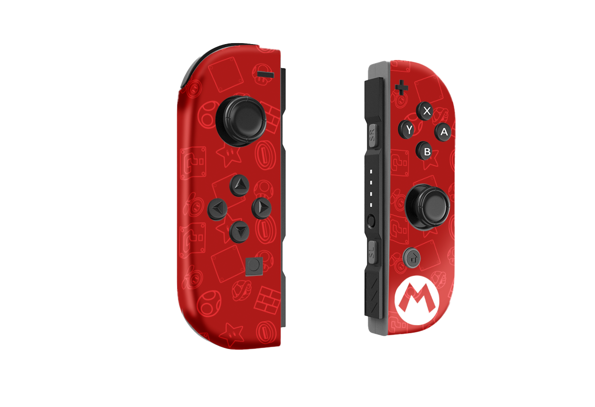 Super Mario Icon Nintendo Switch Skin