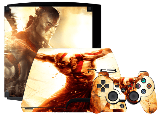 God of War Ascension Skin Playstation 3 Slim