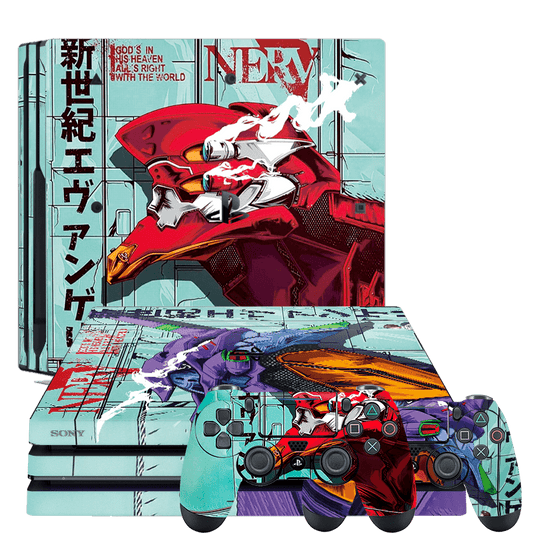 Evangelion Skin Playstation 4 Pro