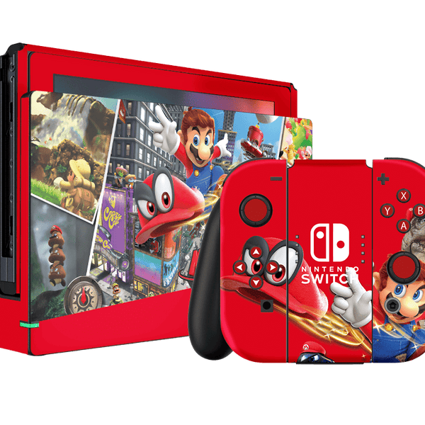 Mario Odyssey Skin Nintendo Switch (2017) Xonebrand